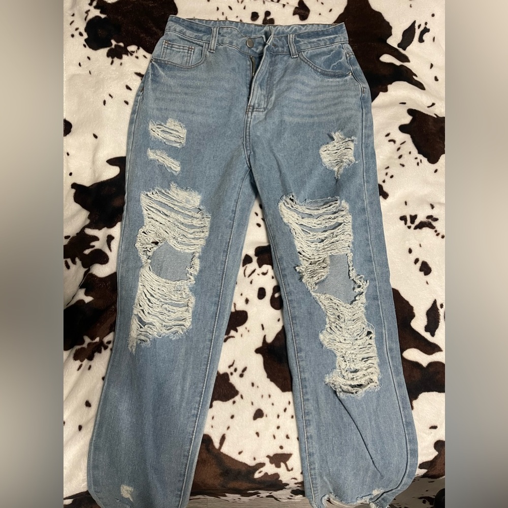 boyfriend shein jeans size small